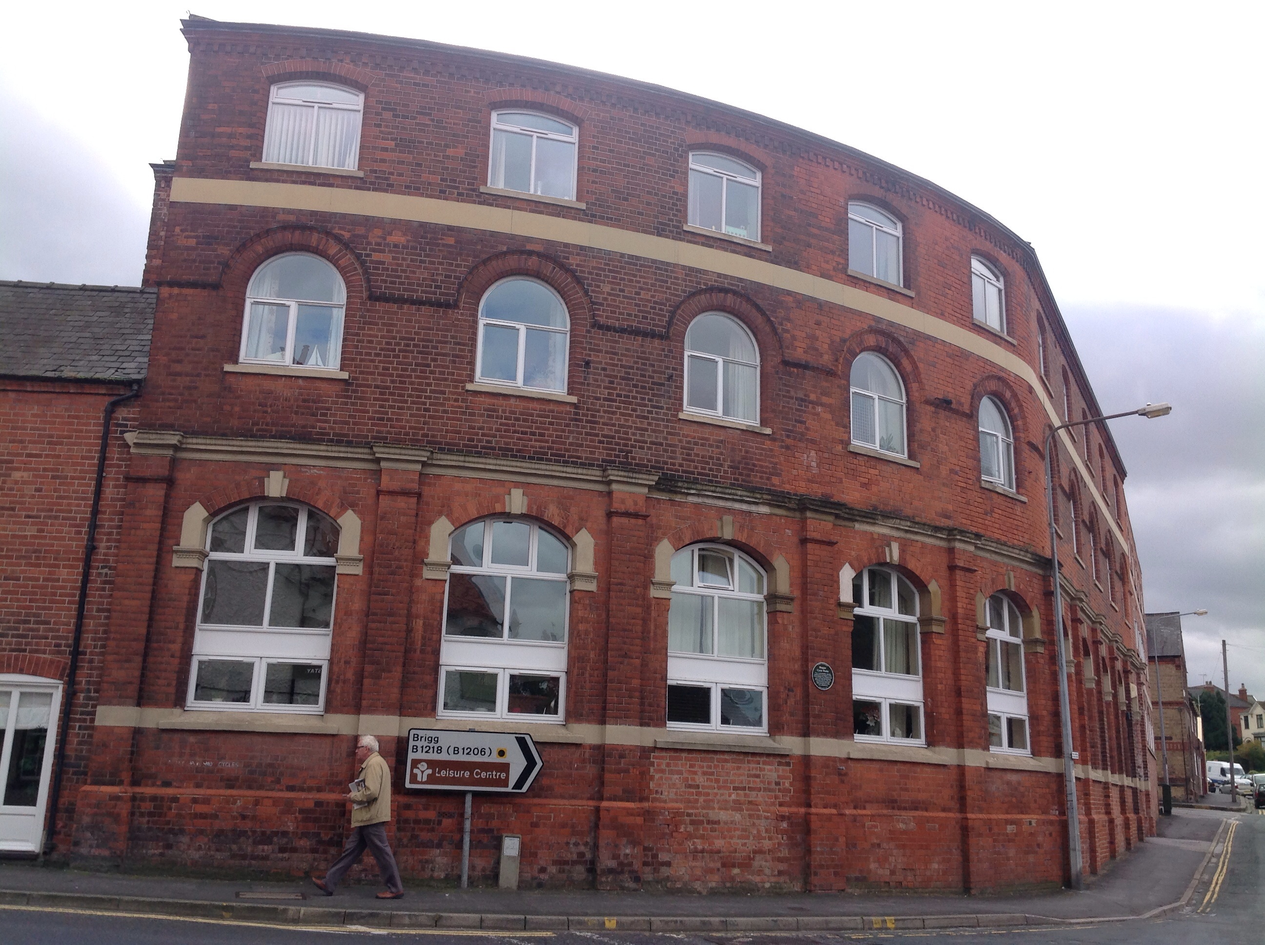 epw046226 ENGLAND (1934). The ElswickHopper Cycle Co Works and the